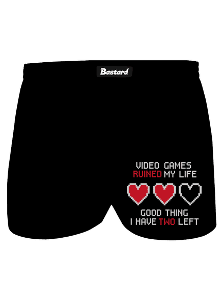 Video games férfi alsó nadrág Black