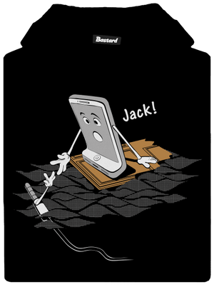 Jack gyerek kenguruzsebes pulóver Black