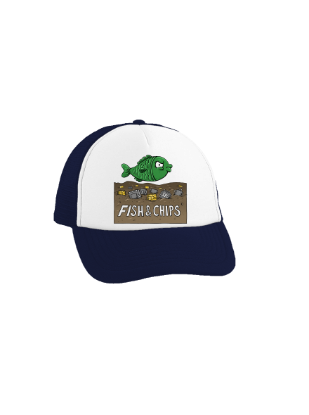Fish and IT chips teherautós sapka French Navy cap