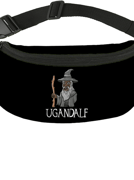 Ugandalf övtáska Black