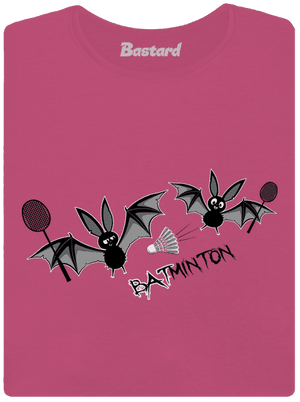 Batminton prémium női póló Magenta