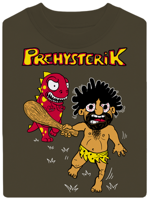 Prehysterik unisex crewneck Urban Khaki