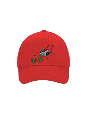 Ganja bust baseballsapka Classic Red