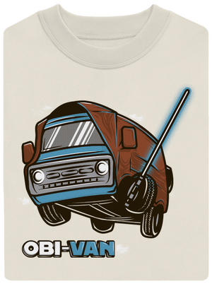 Obi Van unisex crewneck Off White