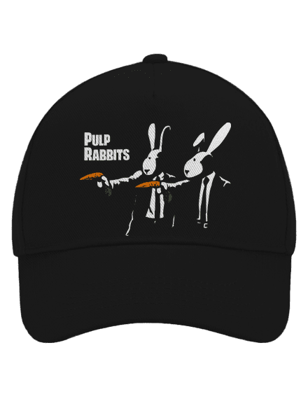 Pulp Rabbits baseballsapka Black