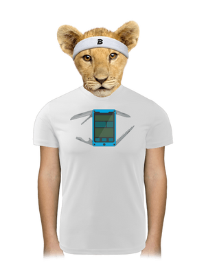 Svájci mobil gyerek sport póló White