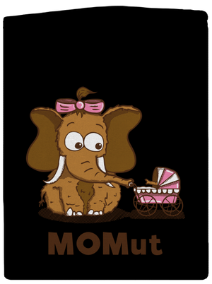 Momut cipzáras női pulóver Black