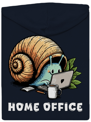 Sneka home office cipzáras női pulóver Navy Mal