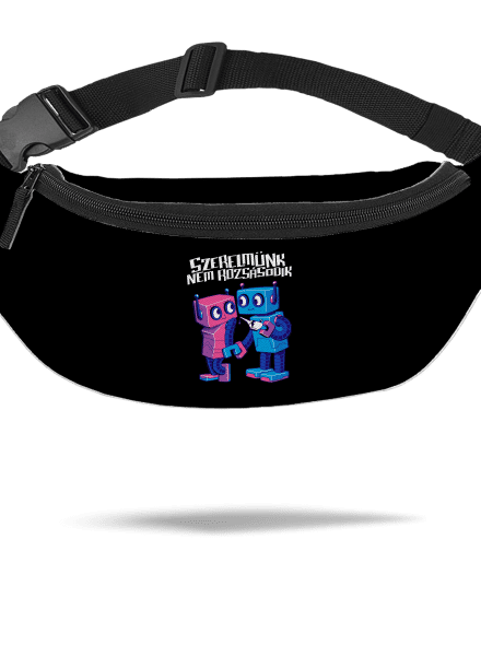Robotok övtáska Black