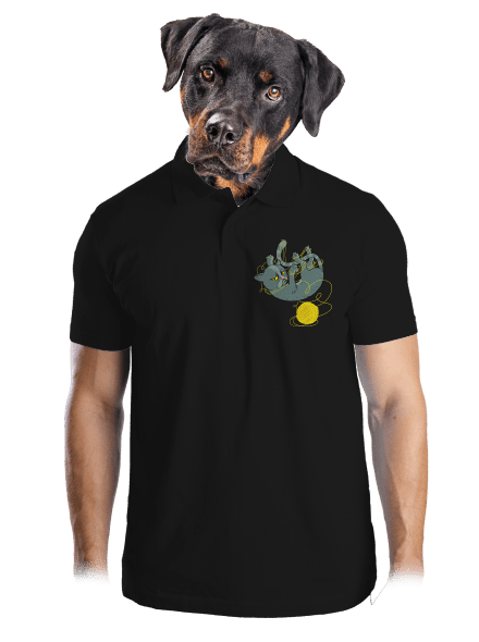 Morcos kandúr férfi pólóingek Black