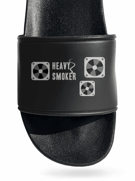 Heavy smoker papucs Black