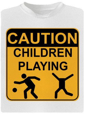 Children Playing gyerek sport póló White