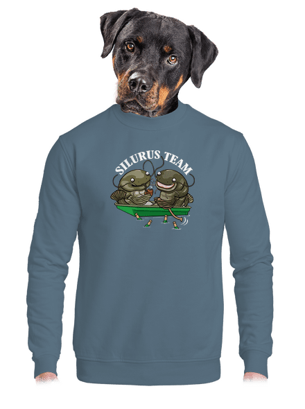 Silurus team unisex crewneck Nordic Blue