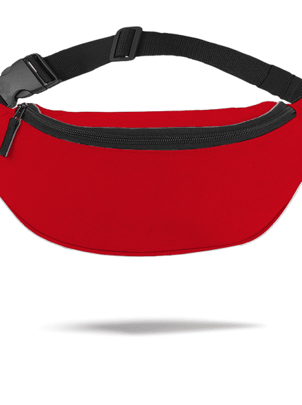 Nyomtatás nélkül övtáska Red