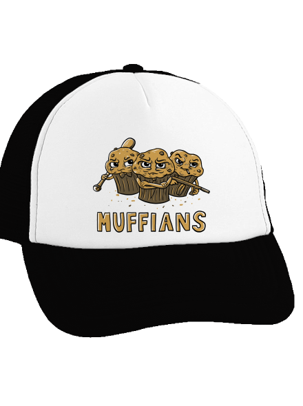 Muffians teherautós sapka Black cap