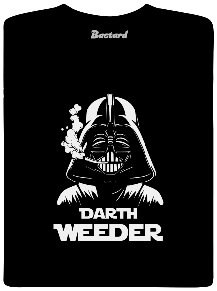Darth Weeder férfi hosszú ujjú póló Black