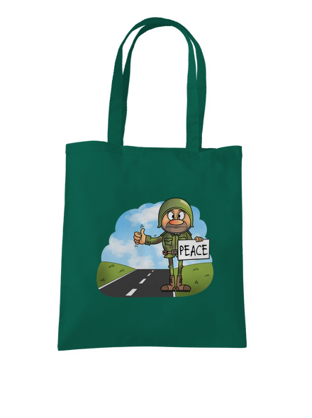 Peace táska Bottle Green