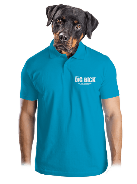 Dig bick férfi pólóingek Blue Atol