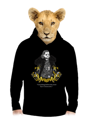 Jon Snow gyerek kenguruzsebes pulóver Black