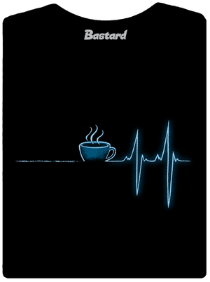 Coffee help prémium női póló Black