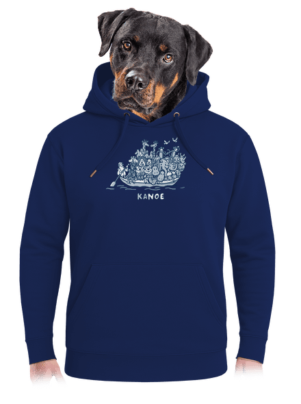 Noé bárkája unisex prémium pulóver Navy