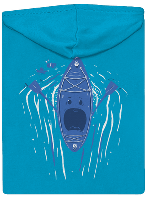 Ahhhh! cipzáras női pulóver Blue Atol