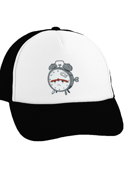 Ébresztőóra teherautós sapka Black cap