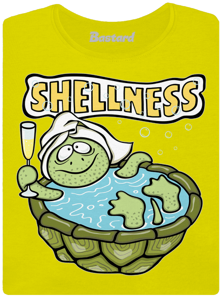 Shellness prémium női póló Lemon
