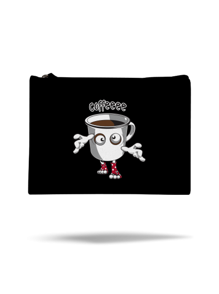 Zombie coffee kis táska Black