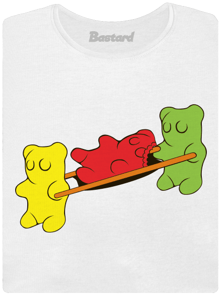 Gumimacik női póló White