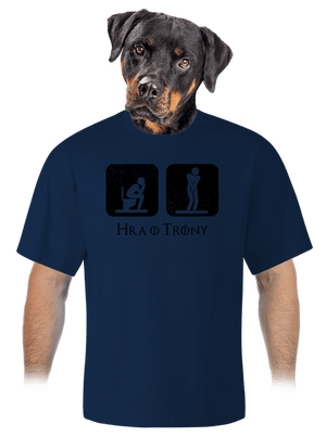 Trónok Harca unisex túlméretezett póló Midnight Blue