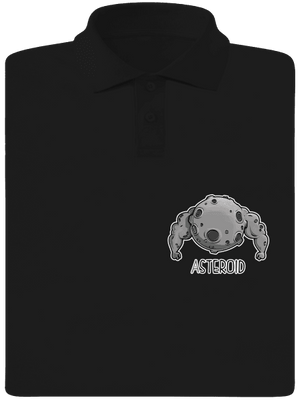 Asteroid férfi pólóingek Black