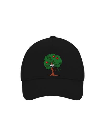Alma és almafa baseballsapka Black