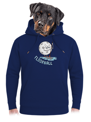 Floorball unisex prémium pulóver Navy