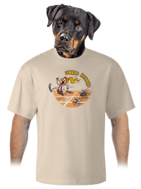 unisex túlméretezett póló