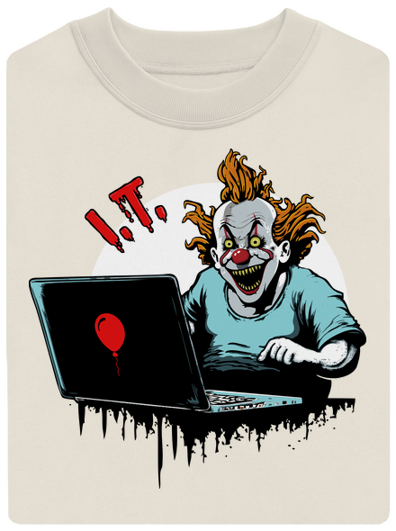I.T. Clown unisex crewneck Off White