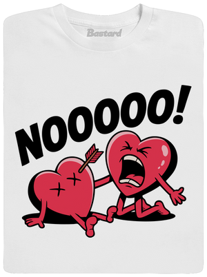 Egy ütés a szívbe férfi póló White