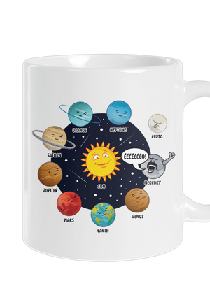 Mercury hagyományos bögre White