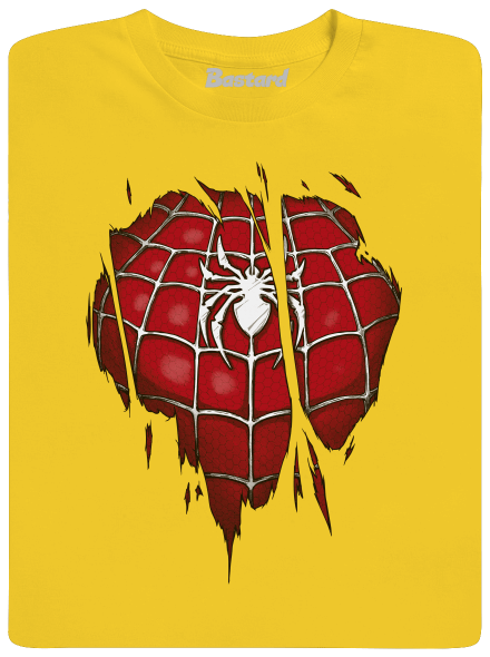Spider inside gyerek póló Gold