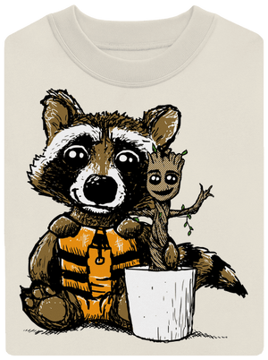 A galaxis őrzői unisex crewneck Off White