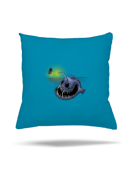 Szívem fénye párna Blue Turquoise