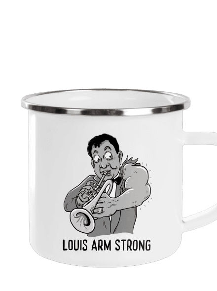 Louis Armstrong pléhbögre White