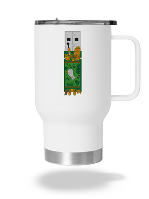 USB city termosz bögre White