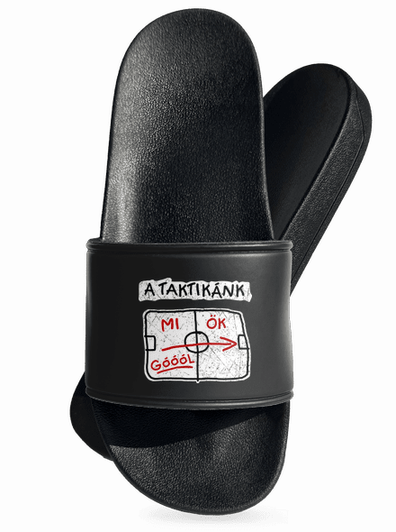 A taktikánk papucs Black