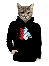 női kenguruzsebes pulóver