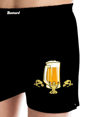 A sör istene férfi alsó nadrág Black