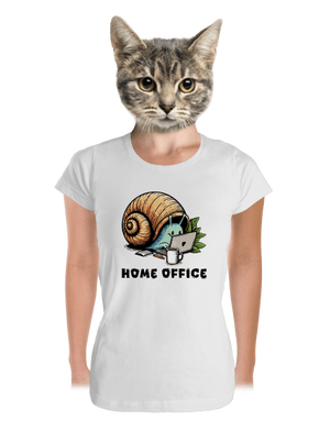 Sneka home office prémium női póló White