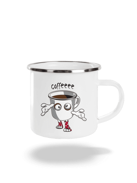 Zombie coffee pléhbögre White