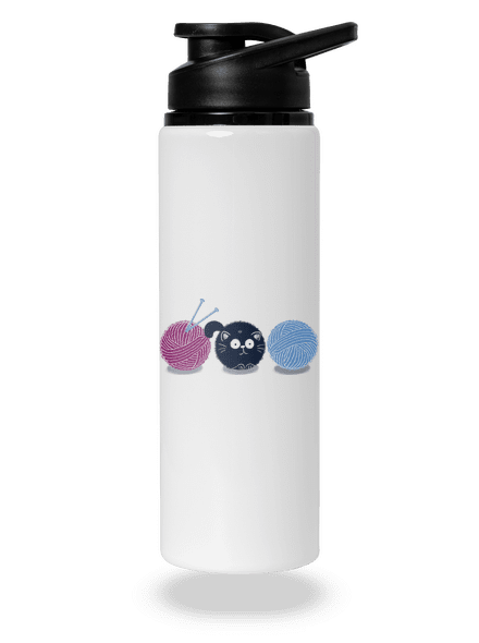 Macska kulacs White