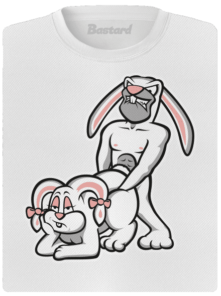 Rabbits női sportpóló White